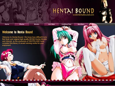 400px x 300px - Hentai Bound: Japanese Animated Bondage Porn (review)