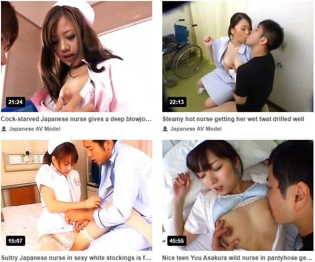 Hot Japan Nurse - Japanese Nurse Porn: Comparison of JAV Nurse Porn Sites