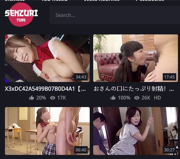 senzuri japanese tube site